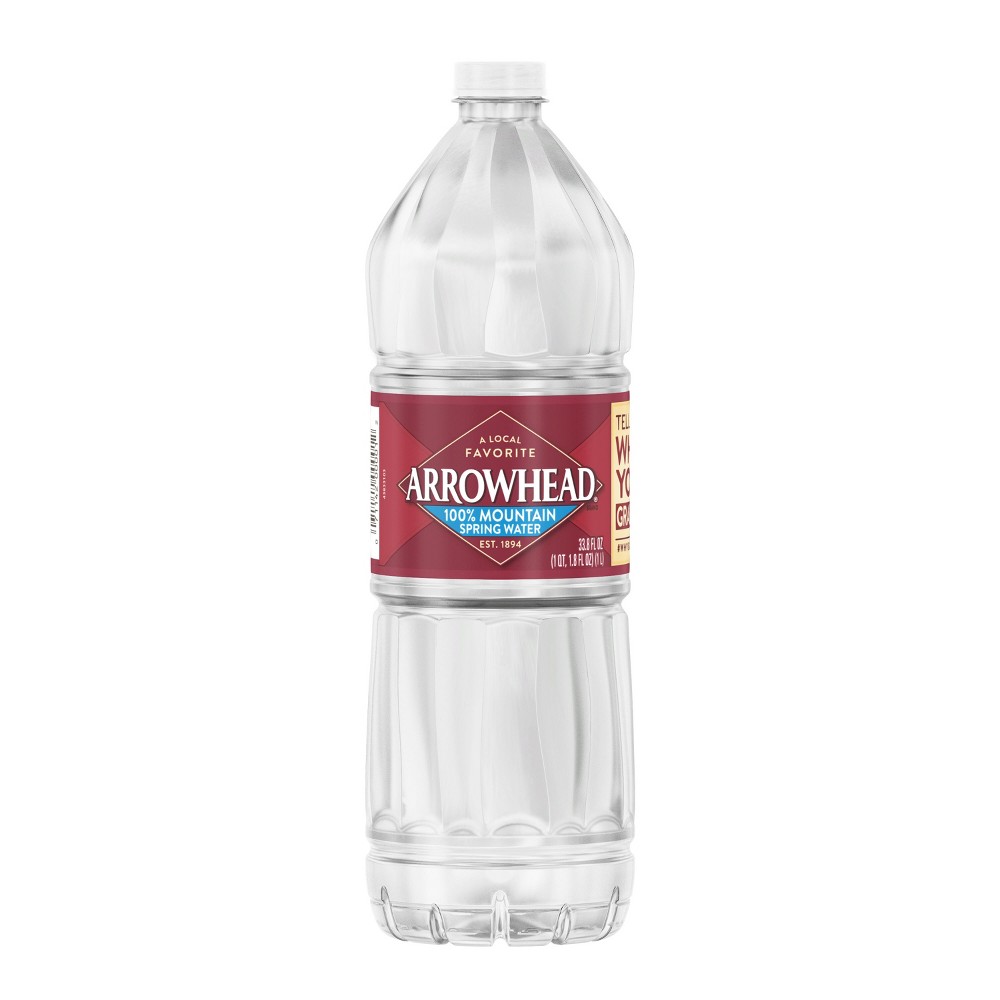 UPC 071142000012 product image for Arrowhead Brand 100% Mountain Spring Water - 33.8 fl oz Bottle | upcitemdb.com