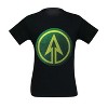Mens Green Arrow Symbol T-Shirt - 3 of 4