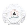 Simply Sage Market Women's Graphic Sweatshirt Road Less Traveled Road - 2 of 4