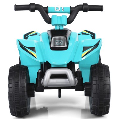 Infans 6V Kids Electric Quad ATV 4 Wheels Ride On Toy for Toddlers Forward&Reverse