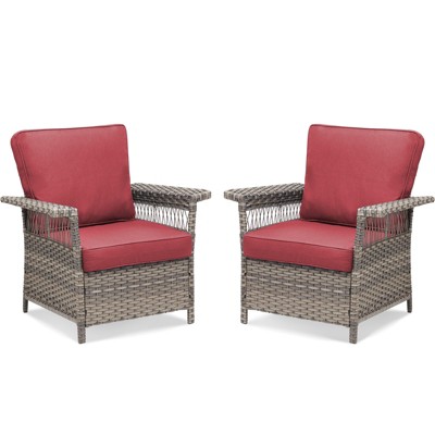 Buenhomino Outdoor Patio All-Weather Wicker Furniture Set