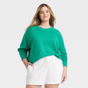 Women's Leisure Studio French Terry Sweatshirt - Universal Thread™ - 1 of 3