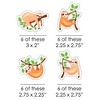 Big Dot of Happiness Let's Hang - Sloth - DIY Shaped Baby Shower or Birthday Party Cut-Outs - 24 Count - 2 of 4