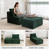 MAXYOYO Modular Sectional Sofa Couch, Sleeper Chair Modern Boneless Couch for Living Room, No Assembly Required - 3 of 4