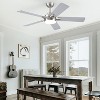 52 Inch Downrod Ceiling Fan with Light and Remote and APP Control Suitable for Sloped Ceiling - 3 of 4