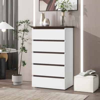 SKRAN Modern Storage Cabinet, Cabinet Organizer Unit, Storage Solutions for Bedroom, Living Room, Every Room