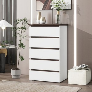 SKRAN Modern Storage Cabinet, Cabinet Organizer Unit, Storage Solutions for Bedroom, Living Room, Every Room - 1 of 4