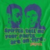Psych Pants On Fire Adult T-Shirt - 2 of 4