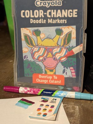 Crayola 12pk Doodle & Draw Fine Point Doodle Markers : Target