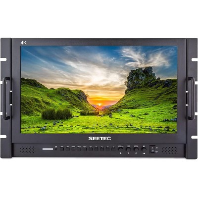SEETEC P173-9HSD-RM 17.3" 7RU Rack Mount Broadcast LCD Monitor Full HD 3G-SDI/HDMI with 1920¡Á1080 3G-SDI HDMI AV YPbPr