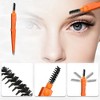 Unique Bargains Stainless Steel Portable 3 in1 Eyebrow Shaping Tool 1 Pc - 4 of 4