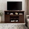 HDZNVF Retro TV Stand with Storage for TVs up to 65 inch - 2 of 4
