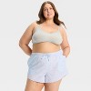 Women's Scalloped Edge Pajama Shorts - Auden™ - 3 of 3