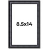 PosterPalooza | Photo Size Linear Black Picture Frame - UV Acrylic, Foam Board Backing, Hanging Hardware - 2 of 4