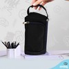 Enday Big Capacity Pencil Case, 3 Compartments Pencil Bags with Zipper - 4 of 4