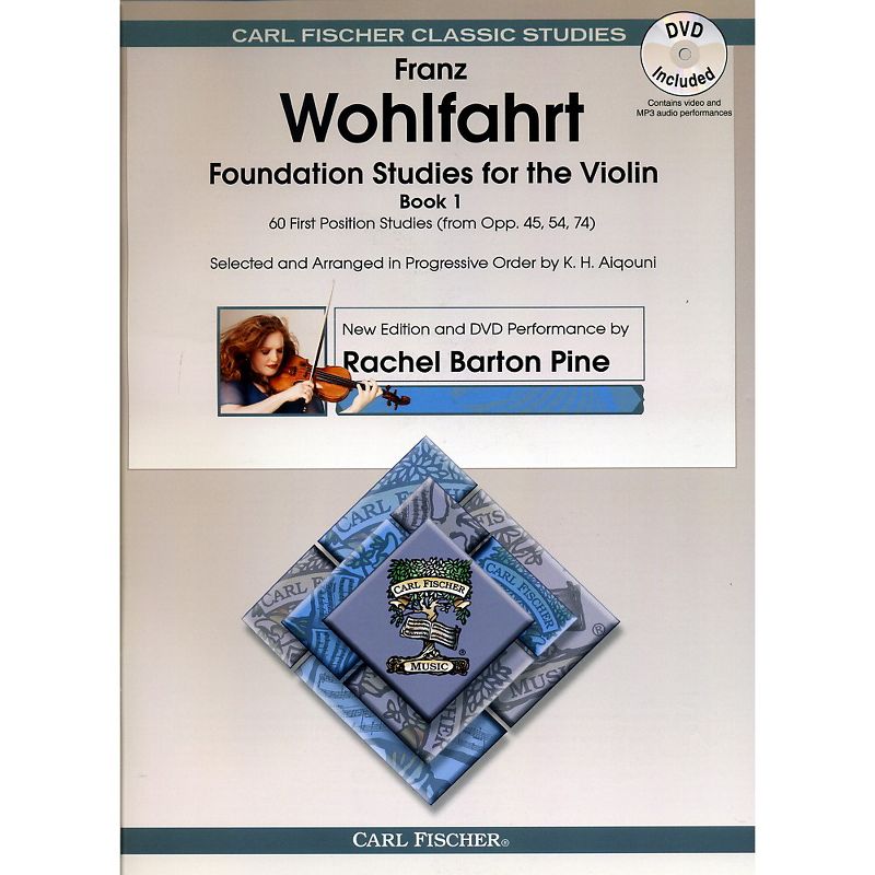 Carl Fischer Foundation Studies for Violin Book 1 (Book + DVD), 1 of 2