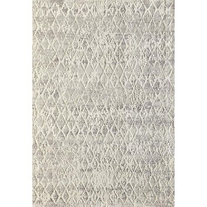 Quartz 27039 Ivory/Silver 5.3X7.7 Rectangle - 1 of 3