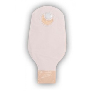 Natura SUR-FIT Drainable Pouch, 12" Opaque, 2 Side Flocking, With Filter 2 3/4", Item # 411493, Box of 20 - 1 of 1
