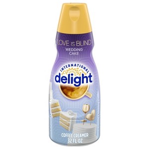International Delight Love Is Blind Wedding Cake Creamer - 32 fl oz - 1 of 4