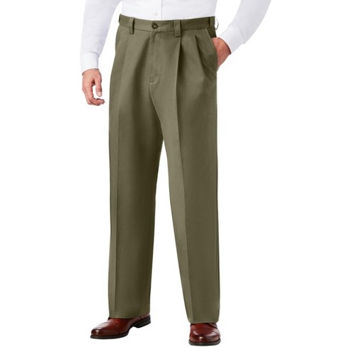 Falcon Bay Men's Extra Roomy Full Elastic Waist Pants : Target