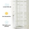 HLC.ME Broadway Stripe Decorative Semi Sheer Light Filtering Grommet Window Treatment Curtain Panels - Set of 2 - 3 of 4
