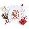 I Did It All For The Cookies Santa - Women's Graphic Sweatshirt - 2 of 4