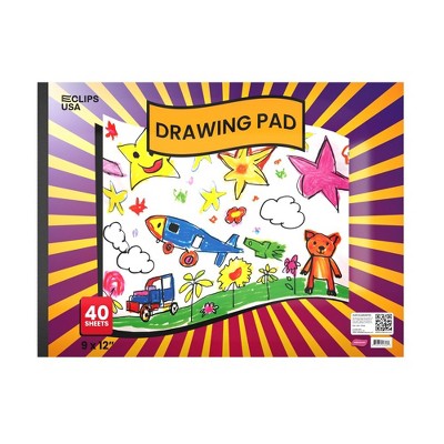 21656: Drawing Pad, 9x12, 40 Sheets (48 Packs)