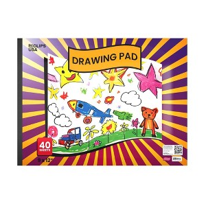 21656: Drawing Pad, 9x12, 40 Sheets (48 Packs) - 1 of 4