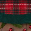 Personalization Mall Holiday Plaid Tree Skirt - 3 of 4