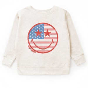 The Juniper Shop SmileyWorld Flag Smiley Face Youth Sweatshirt - 1 of 4
