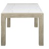 Sapphtopaz Dining Table Kitchen Table Rectangular Dining Table Dining Room Table for 6 with Sturdy Frame for Kitchen, Dining Room - 3 of 4