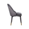 Meridian Furniture,Belle Velvet Dining Chair, Set of 2 - 3 of 4
