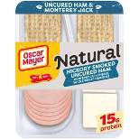 Oscar Mayer Natural Plate with Ham, Monterey Jack Cheese and Crackers - 3.3oz