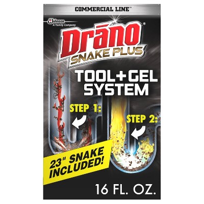 Drano Snake Plus Tool + Gel System - 16oz