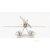 Decorative Aluminum Seaplane – Polished Finish – Aviation-Inspired Desk Accent By Old Modern Handicrafts - 4 of 4