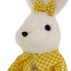 National Tree Company 14" Fluffy Female Bunny Table Decoration, Easter Collection - 3 of 3