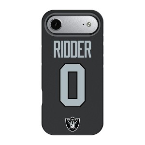NFL Las Vegas Raiders Players Game Tactic Bump Cell Phone Case for Apple iPhone 17 Series - 1 of 4