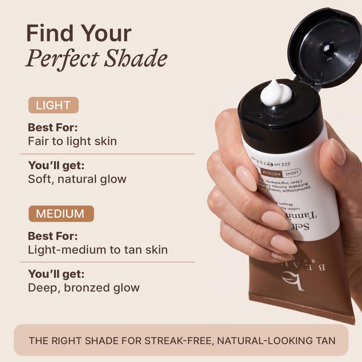 Beauty by Earth Self Tanner Lotion and Self Tanning Mitt - thumbnail 7