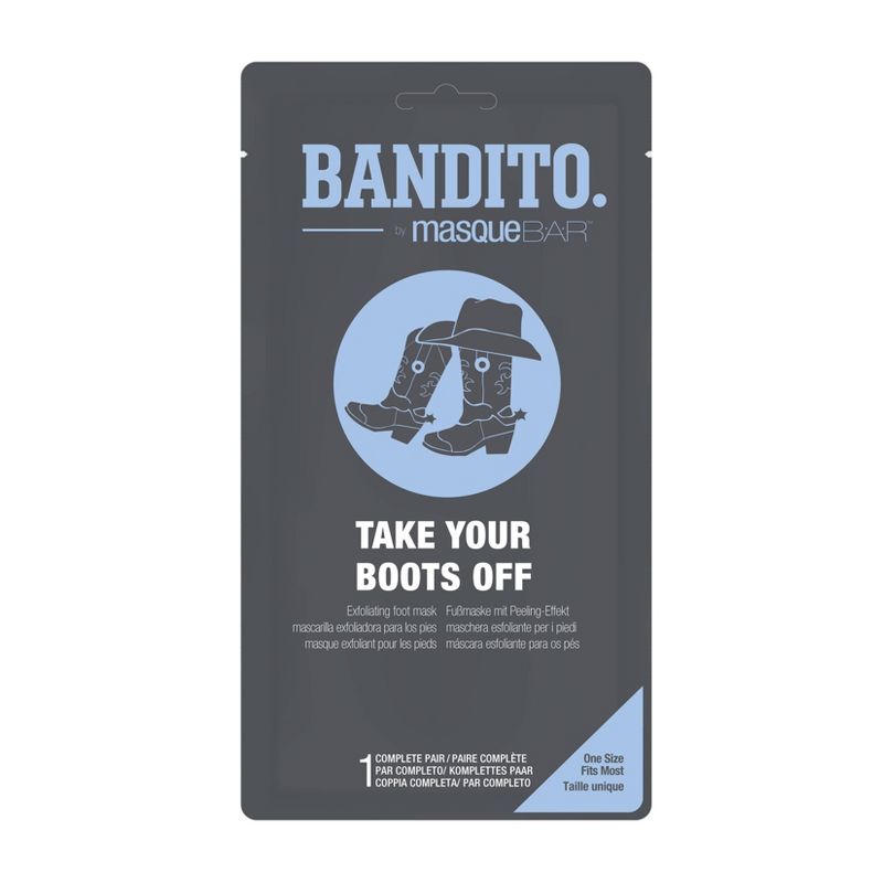 Masque Bar Bandito Take Your Boots Off Exfoliating Foot Mask - One Size, 1 of 4