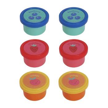 6ct Scented Party Favor Dough Yellow/Red/Blue - Spritz™