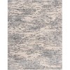 Unique Loom Oasis Collection Area Rug - Water - 2 of 4