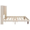 PAGED Bed Frame Stylish High Headboard Bed with High Load-bearing Capacity for Relaxing, Box Spring Not Required - 4 of 4