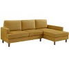 TiramisuBest 86" Gray Upholstered Pull-Out Sofa Bed - 2 of 4