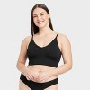 Women's Ribbed Seamless Longline Bralette - Auden™ - image 4 of 4