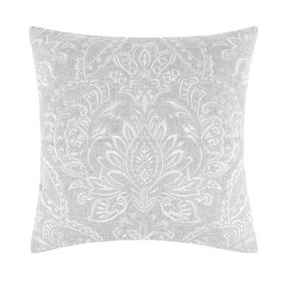 Sherbourne Gray Embroidered Decorative Pillow - Levtex Home : Target