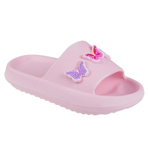 FOAMWALK Girls' Sandals - Kids Platform Slippers, Comfy Slipper Slide Sandals for Girls (Little Kid/Big Kid) - 1 of 4