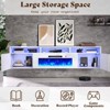 AMERLIFE Floating TV Stand with 40" Electric Fireplace - 4 of 4