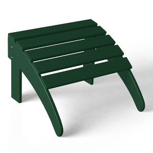 WestinTrends All-Weather Outdoor Patio Poly Adirondack Ottoman Footrest - 1 of 4