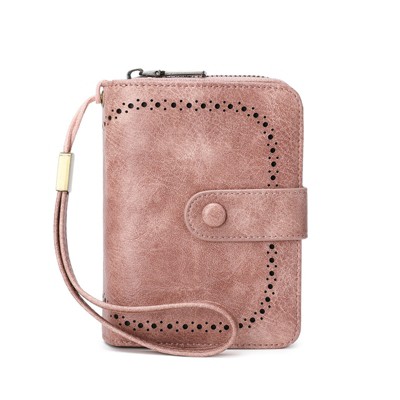 BEAFUP Women's Wallet ,RFID Blocking Soft Leather Bifold Wallet- Compact Card Holder with ID Window, Durable Everyday Use & Travel for Ladies