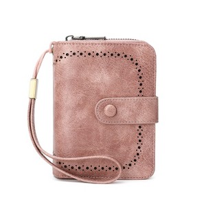 BEAFUP Women's Wallet ,RFID Blocking Soft Leather Bifold Wallet- Compact Card Holder with ID Window, Durable Everyday Use & Travel for Ladies - 1 of 4